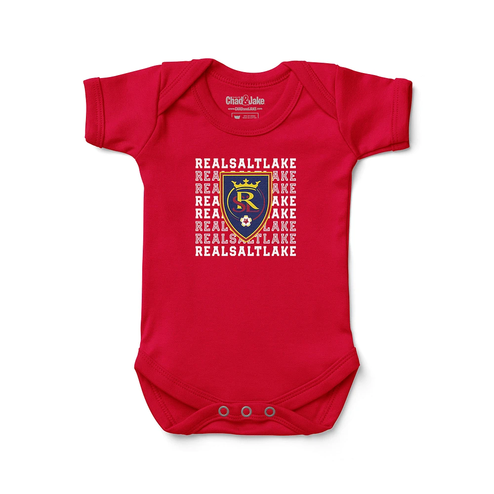 Newborn & Infant Chad Jake Red Real Salt Lake Retro Bodysuit