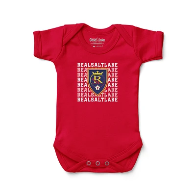 Newborn & Infant Chad Jake Red Real Salt Lake Retro Bodysuit
