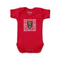 Newborn & Infant Chad Jake Red Real Salt Lake Retro Bodysuit