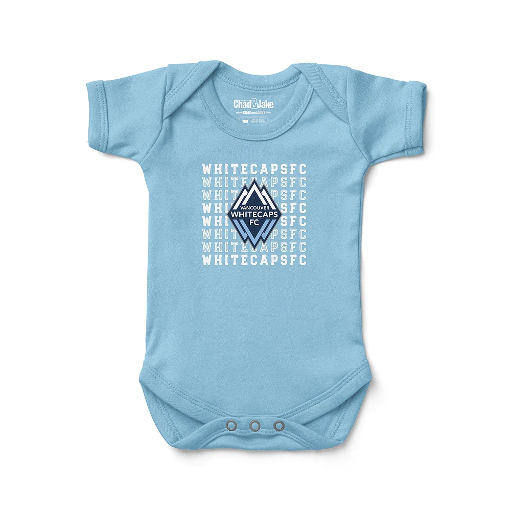 Newborn & Infant Chad Jake Light Blue Vancouver Whitecaps FC Retro Bodysuit