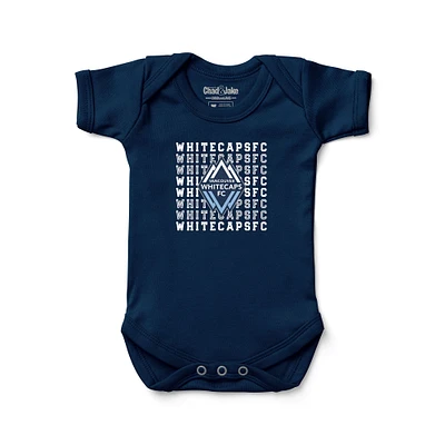 Newborn & Infant Chad Jake Deep Sea Blue Vancouver Whitecaps FC Retro Bodysuit
