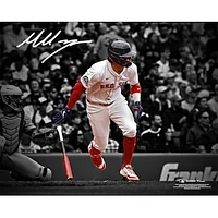 Marcelo Mayer Boston Red Sox Autographed 16" x 20" First MLB Hit Spotlight Photograph