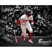 Marcelo Mayer Boston Red Sox Autographed 16" x 20" First MLB Hit Spotlight Photograph