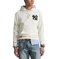 Polo Ralph Lauren  Cream Yankees Fleece Hoodie