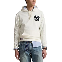 Polo Ralph Lauren  Cream Yankees Fleece Hoodie