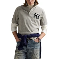 Polo Ralph Lauren  Heather Gray Yankees Shirt