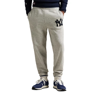 Polo Ralph Lauren  Heather Gray Yankees Sweatpants