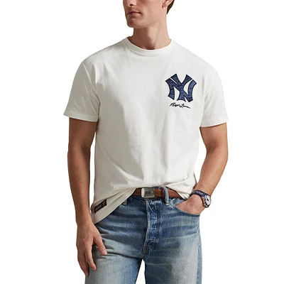 Polo Ralph Lauren  Cream Yankees Jersey T-Shirt