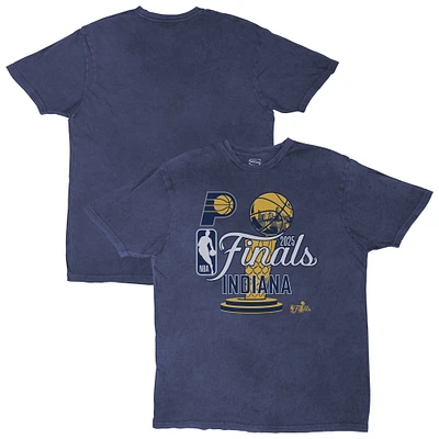 Unisex Stadium Essentials Denim Indiana Pacers 2025 NBA Finals Logoman Cruise Vintage Washed T-Shirt