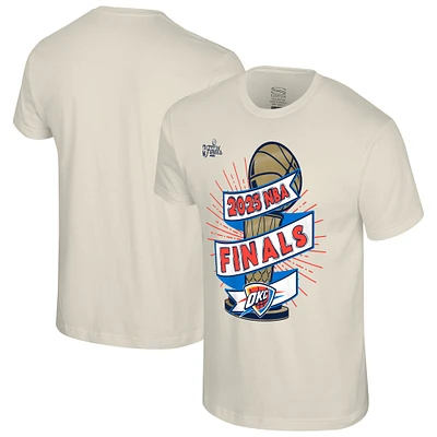 Unisex Stadium Essentials Cream Oklahoma City Thunder 2025 NBA Finals Clutch T-Shirt