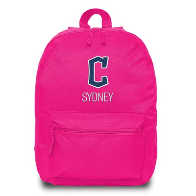 Youth Chad & Jake Cleveland Guardians Personalized Block C Backpack