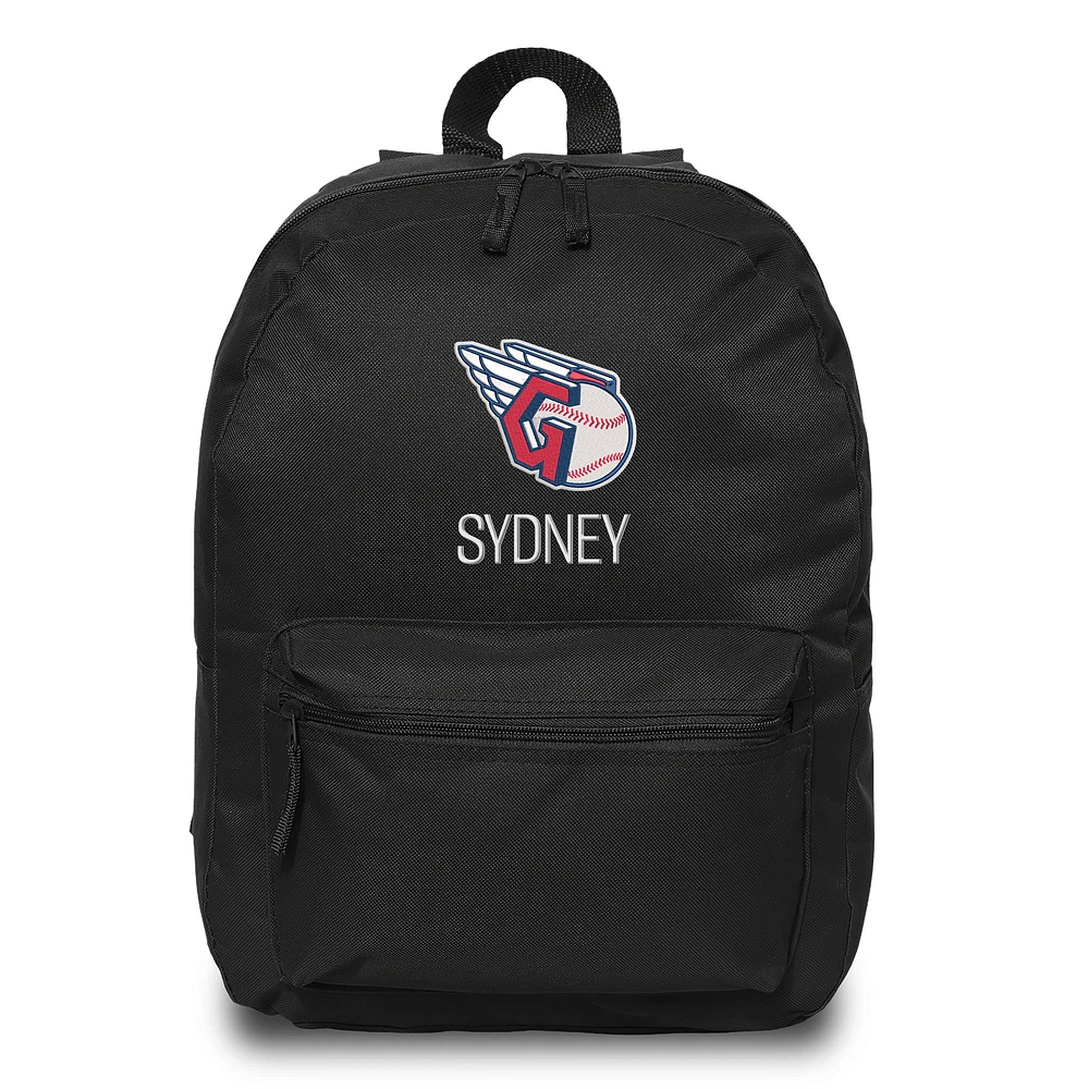 Youth Chad & Jake Cleveland Guardians Personalized Primary Logo Backpack