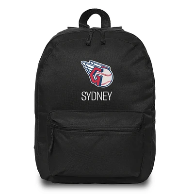 Youth Chad & Jake Cleveland Guardians Personalized Primary Logo Backpack