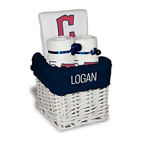 Chad & Jake Navy Cleveland Guardians Personalized Block C Small Gift Basket