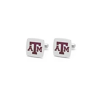 FanDrip Silver Texas A&M Aggies Cufflinks