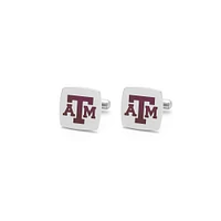 FanDrip Silver Texas A&M Aggies Cufflinks