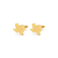 FanDrip Gold Texas A&M Aggies Cufflinks