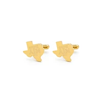 FanDrip Gold Texas A&M Aggies Cufflinks