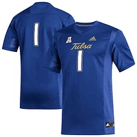 Men's adidas #1 Royal Tulsa Golden Hurricane Replica Football Jersey
