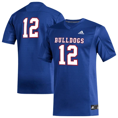 Men's adidas #1 Royal Louisiana Tech Bulldogs Replica Football Jersey