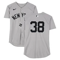 Devin Williams New York Yankees Player-Worn #38 Gray Nike Jersey vs. Cleveland Guardians on April 23, 2025