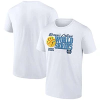 Men's White 2025 NCAA Softball Women's College World Series Infield Shift T-Shirt