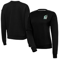 Women's Antigua Black Mexico National Team Takeover Pullover Sweatshirt