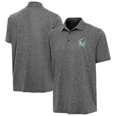 Men's Antigua Heather Black Mexico National Team Triple Shot Polo