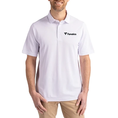 Men's Cutter & Buck  White Fanatics Corporate Virtue Eco Pique Polo
