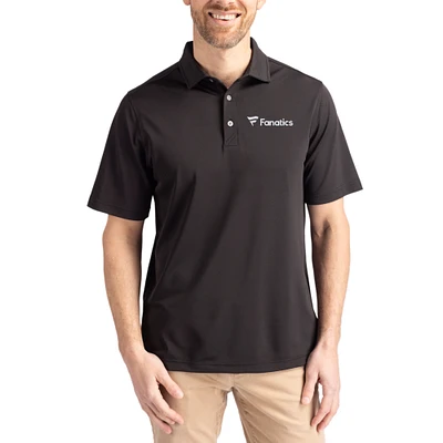 Men's Cutter & Buck  Black Fanatics Corporate Virtue Eco Pique Polo