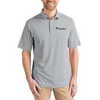 Men's Cutter & Buck  Gray Fanatics Corporate Virtue Eco Pique Polo
