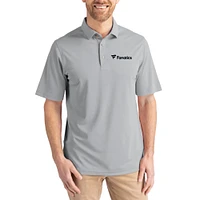Men's Cutter & Buck  Gray Fanatics Corporate Virtue Eco Pique Polo