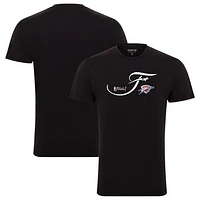 Unisex Sportiqe Black Oklahoma City Thunder 2025 NBA Finals Bingham Premium T-Shirt