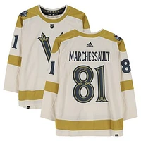 Jonathan Marchessault Vegas Golden Knights Autographed 2024 Winter Classic adidas Authentic Jersey