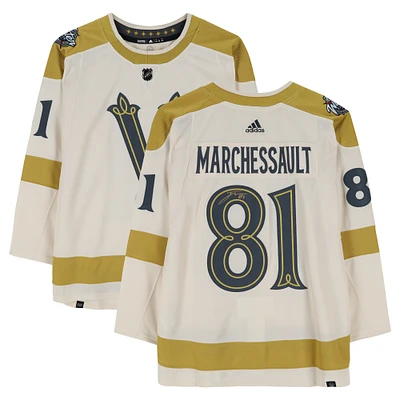 Jonathan Marchessault Vegas Golden Knights Autographed 2024 Winter Classic adidas Authentic Jersey