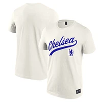 Men's Fanatics  Cream Chelsea Collegiate T-Shirt