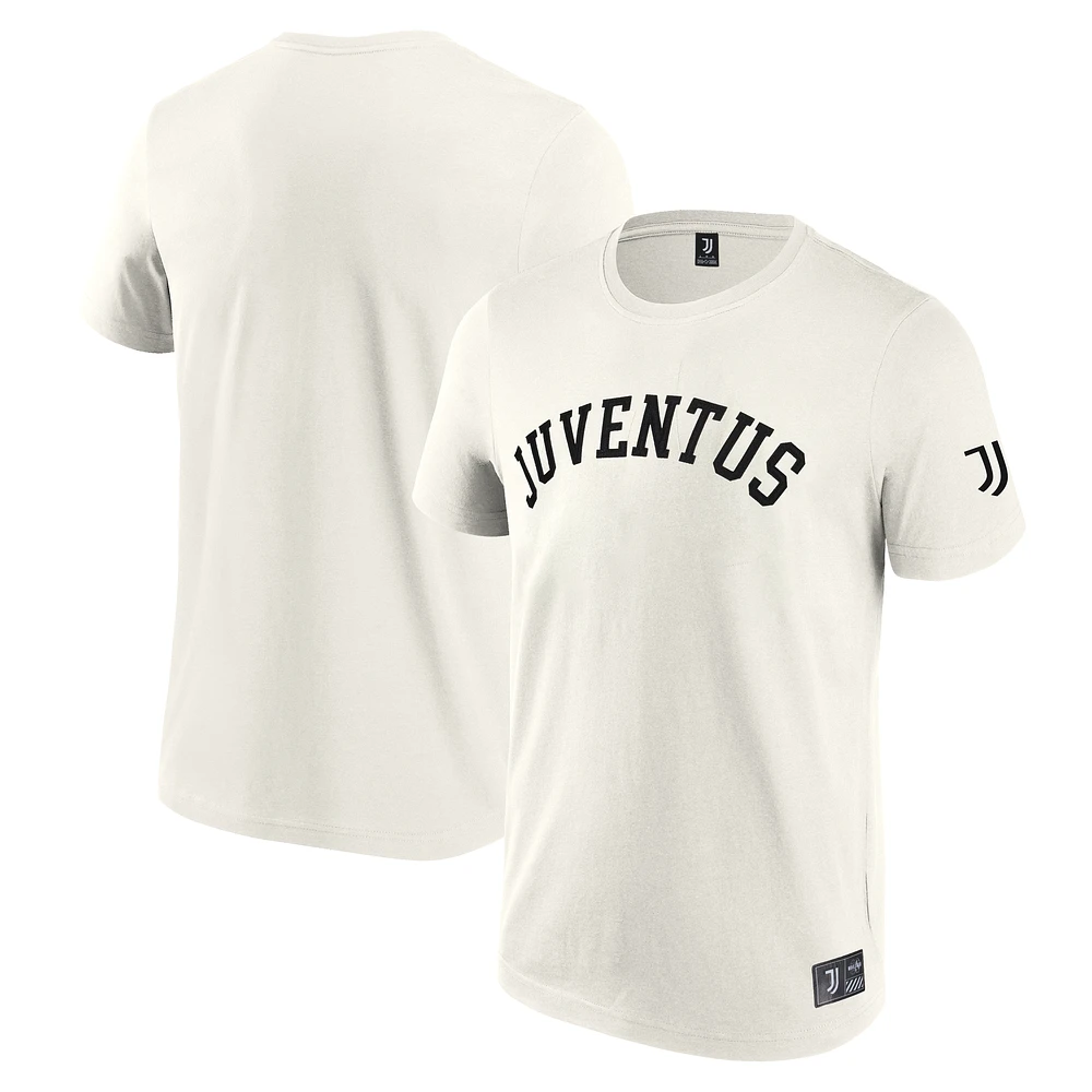 Men's Fanatics Cream Juventus Collegiate T-Shirt