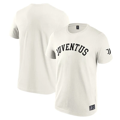 Men's Fanatics  Cream Juventus Collegiate T-Shirt