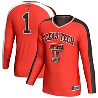 Unisex GameDay Greats #1 Red Texas Tech Raiders Lightweight Volleyball Fashion Jersey