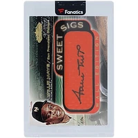 Willie Mays San Francisco Giants Autographed 2001 Fleer Showcase Sweet Sigs Wall Edition #NNO Card