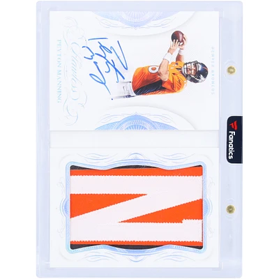 Peyton Manning Denver Broncos Autographed 2019 Panini Flawless Letter N Relic Booklet #VBA-PMA #4/7 Card