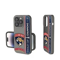 Keyscaper Florida Panthers 2025 Stanley Cup Champions iPhone Soft Touch Case