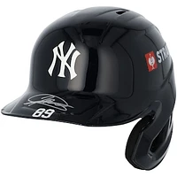 Jasson Domínguez New York Yankees Autographed Game-Used #89 Navy Batting Helmet vs. Kansas City Royals on September 10, 2024 - PX164831