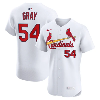 Men's Nike Sonny Gray White St. Louis Cardinals Home Elite Jersey