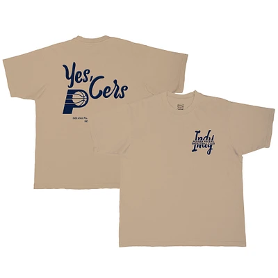 Unisex Stadium Essentials  Tan Indiana Pacers Urban T-Shirt