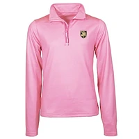 Girls Youth Garb Pink Army Black Knights Mila Quarter-Zip Sweatshirt