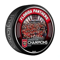 Florida Panthers Inglasco 2025 Stanley Cup Champions Team Celebration Hockey Puck