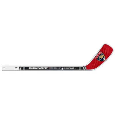 Florida Panthers Inglasco 2025 Stanley Cup Champions Mini Wood Hockey Stick