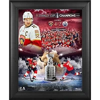 Florida Panthers 2025 Stanley Cup Champions Framed 13" x 16" Collage