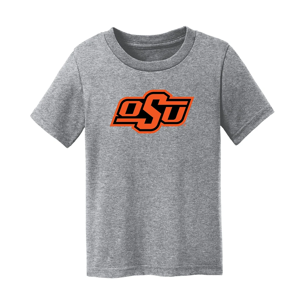Infant Chad & Jake Heather Gray Oklahoma State Cowboys Primary Logo T-Shirt